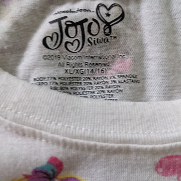 3/$15 JoJo Siwa Tee - Picture 3 of 4